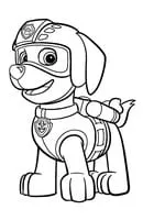 Paw Patrol kleurplaat 18
